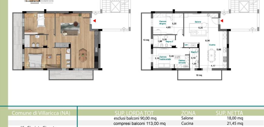APPARTAMENTI DI NUOVA COSTRUZIONE Giugliano-Centro