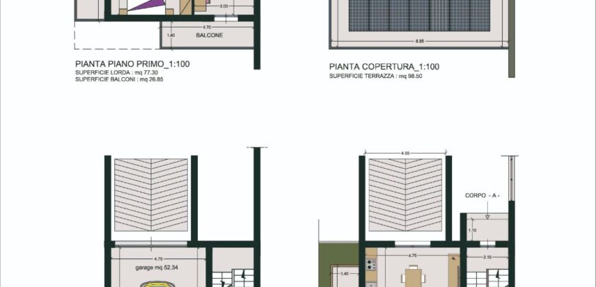 VILLA CAPOFILA DI NUOVA COSTRUZIONE Varcaturo-P.co Noce